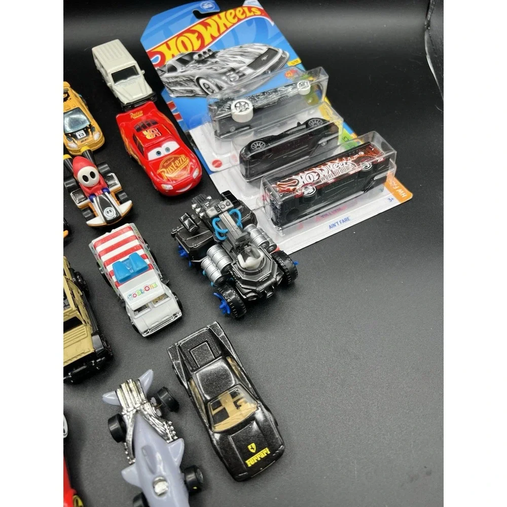 Hot Wheels Matchbox Others Lot Of 21 Cars New Old Mario Pixar Coca Cola Mickey